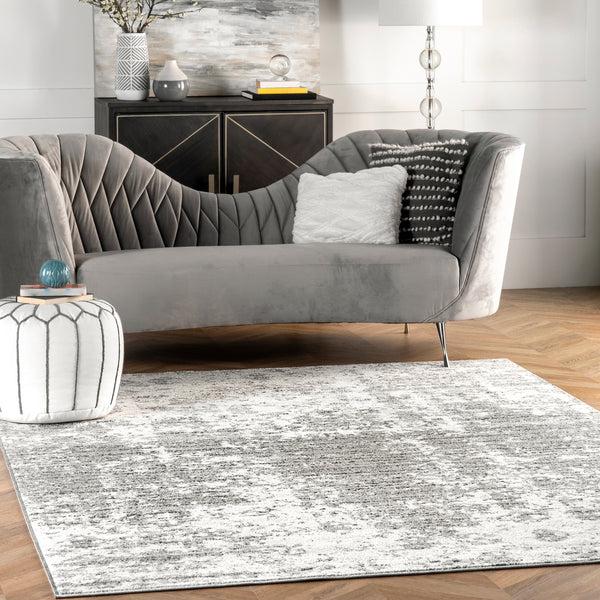 Nuloom Deedra Modern Abstract Area Rug Gray