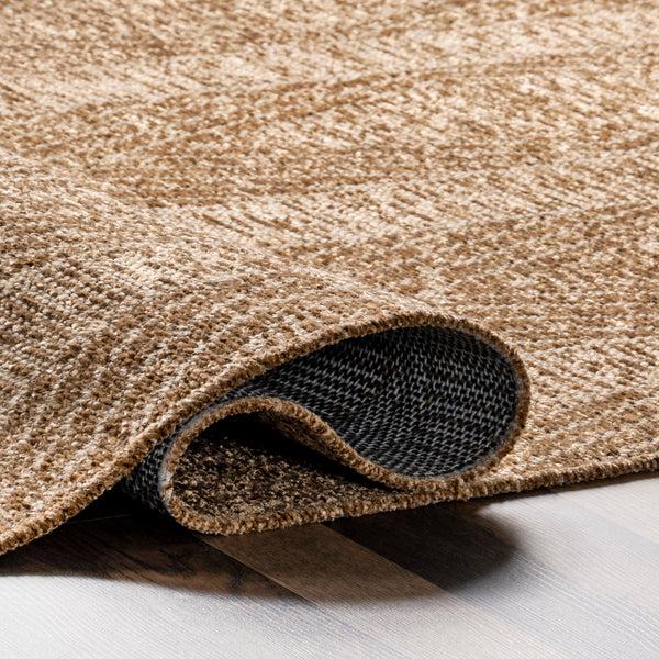Nuloom Deisy Diamond Lined Fringe Area Rug Natural