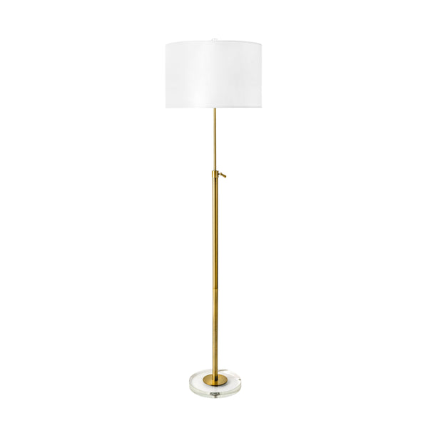 nuloom Dexter 60" Metal Floor Lamp Brass