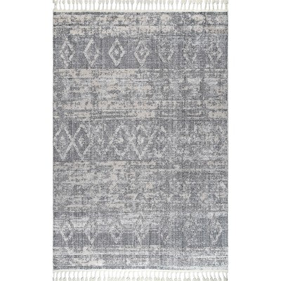 nuloom Diamond Shaggy Devonte Grey