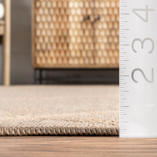 Nuloom Diamond Trellis Jute Area Rug Natural