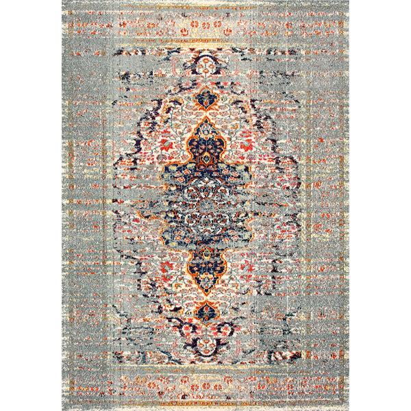 nuloom Distressed Persian Sarita Area Rug Grey