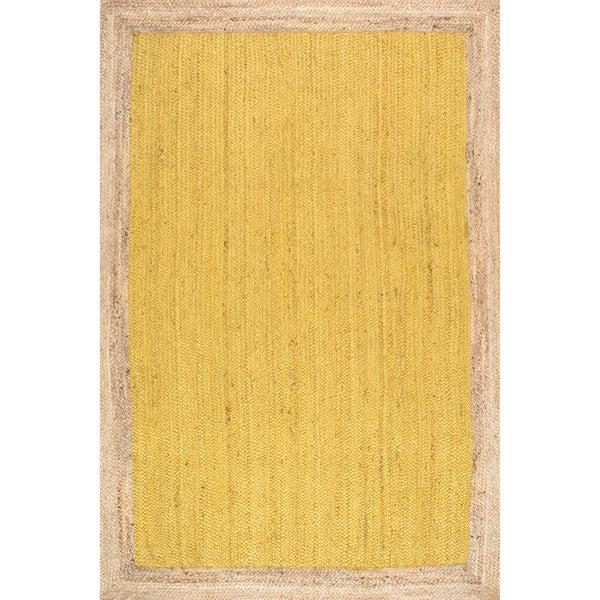 nuloom Eleonora Casual Jute Area Rug Yellow