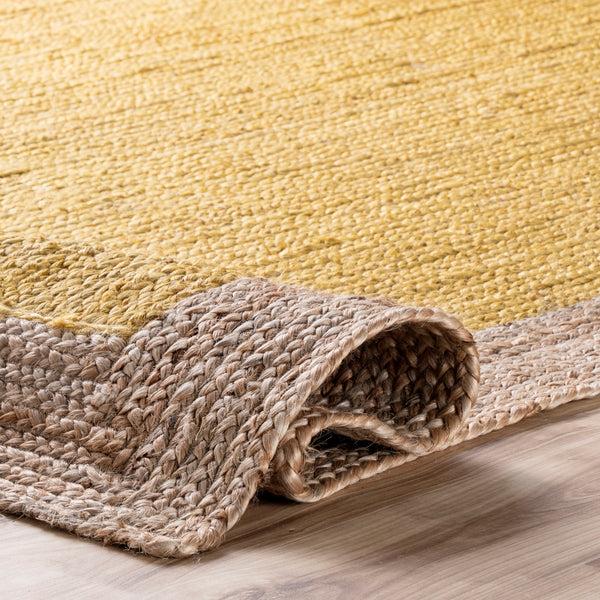 Nuloom Eleonora Casual Jute Area Rug Yellow