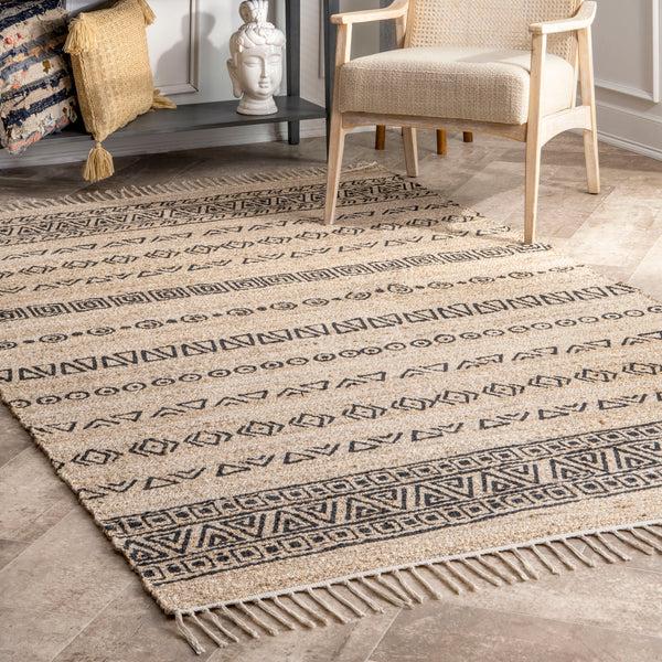 Nuloom Ellis Tribal Fiesta Area Rug Natural