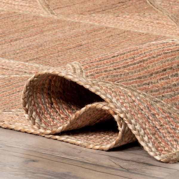 Nuloom Errika Moroccan Jute Area Rug Natural