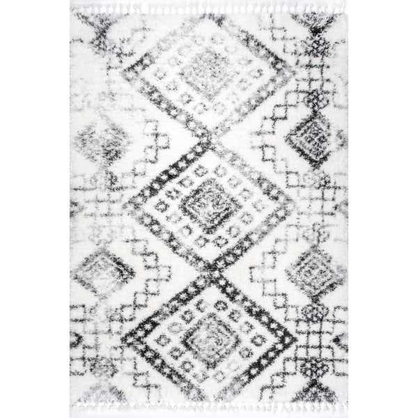 nuloom Etta Vintage Shag Area Rug Grey