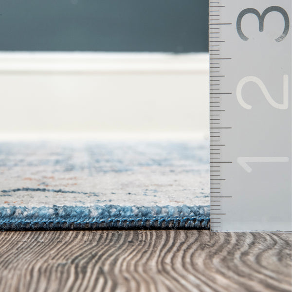 Nuloom Fernanda Faded Persian Area Rug Blue
