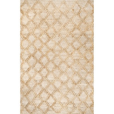 nuloom Flatweave Geometric Koonce Area Rug Natural