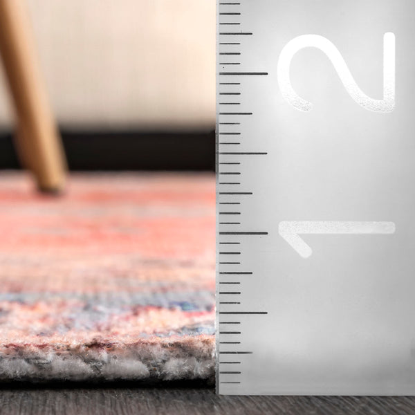 Nuloom Flatweave Medallion Karol Area Rug Rust