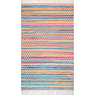 nuloom Flatweave Rainbow Albina Multi