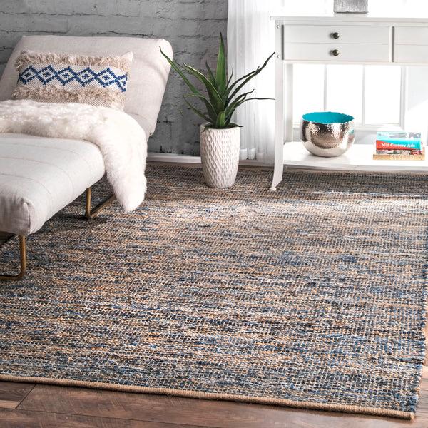 nuloom Flatweave Vernell Jute Area Rug Natural
