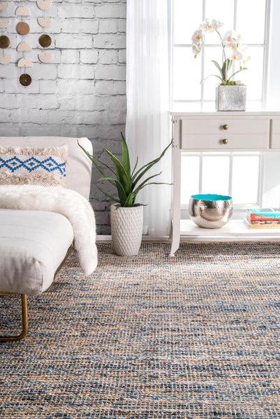 Nuloom Flatweave Vernell Jute Area Rug Natural