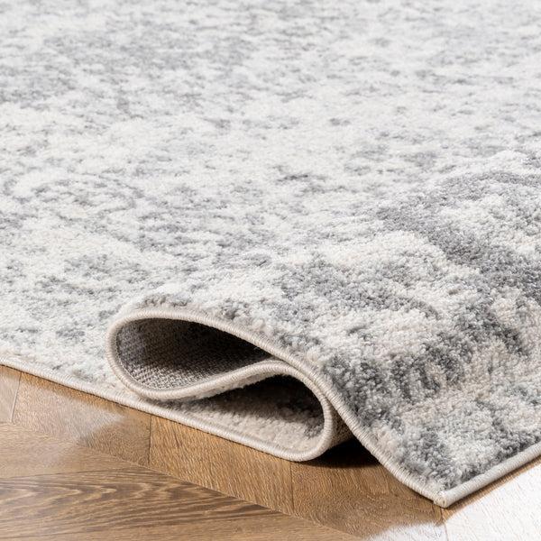 Nuloom Floral Damask Rosemary Area Rug Grey