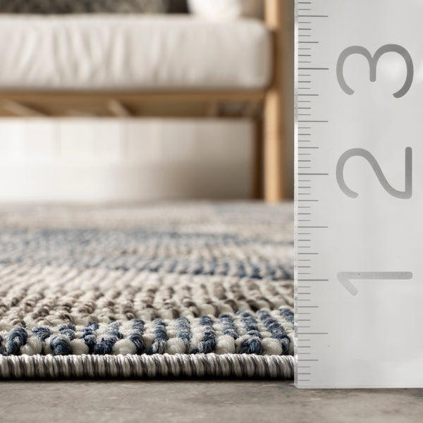 Nuloom Gale Geometric Indoor/Outdoor Area Rug Gray