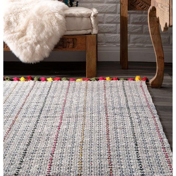 Nuloom Geometric Arya Navy