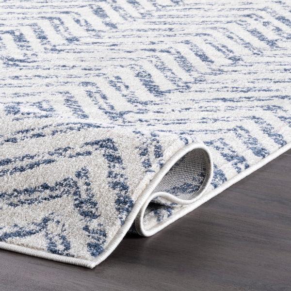 Nuloom Geometric Rosanne Area Rug Blue