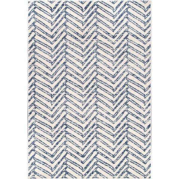 nuloom Geometric Rosanne Area Rug Blue