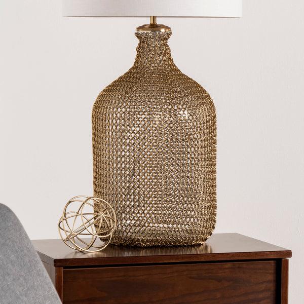 Nuloom Gilroy 29" Glass Table Lamp Clear