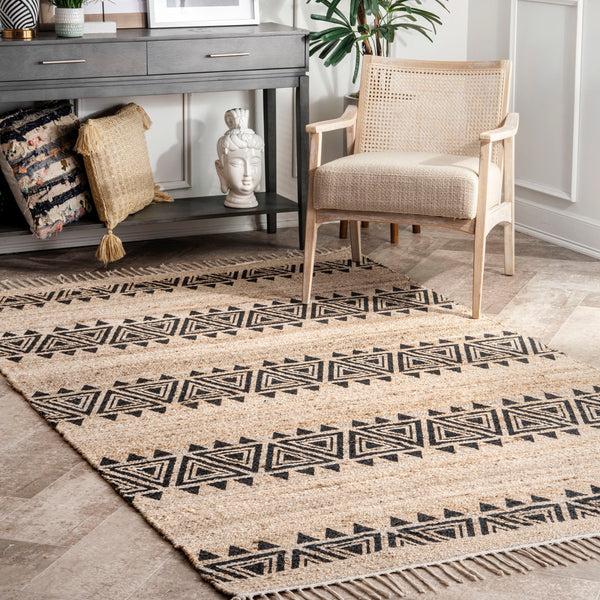 Nuloom Giuliana Fiesta Stripes Area Rug Natural