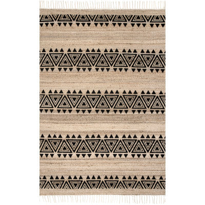 nuloom Giuliana Fiesta Stripes Area Rug Natural