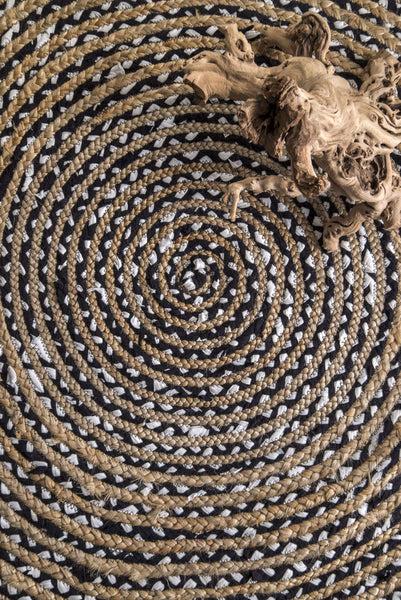 Nuloom Glinda Natural Fiber Rug Black