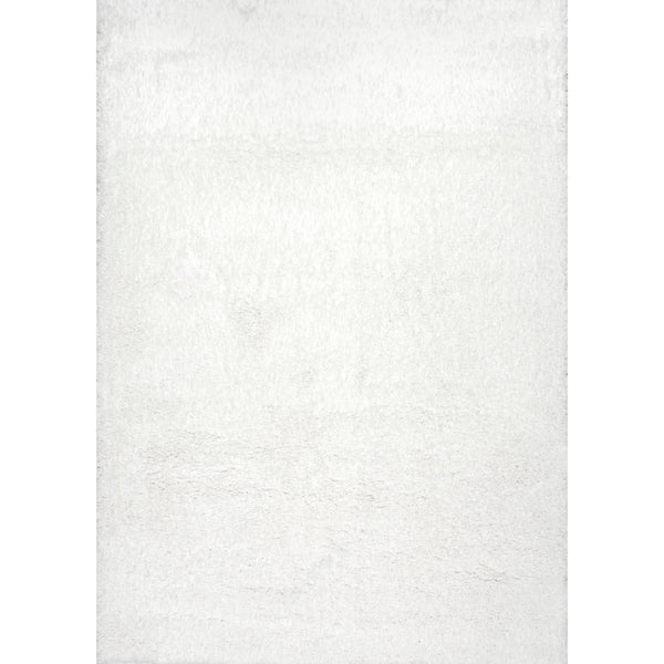 nuloom Gynel Cloudy Shag Area Rug Snow White