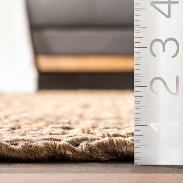 Nuloom Hailey Hand Woven Jute Area Rug Natural