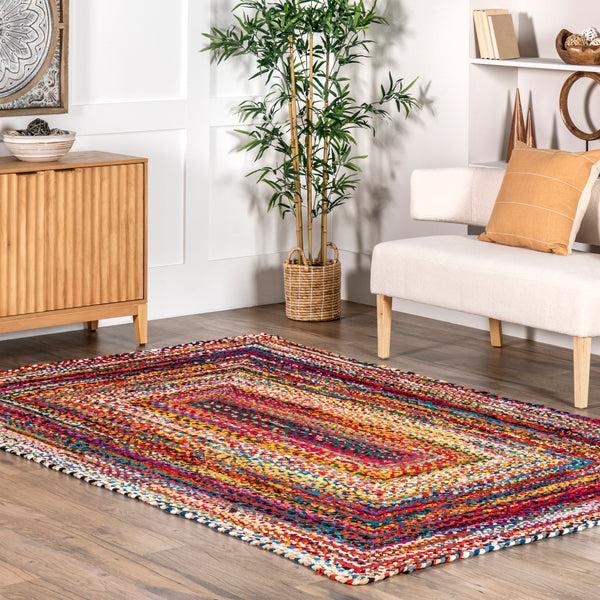 Nuloom Hand Braided Tammara Area Rug Multi
