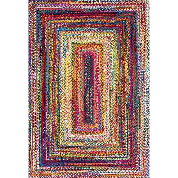 nuloom Hand Braided Tammara Area Rug Multi