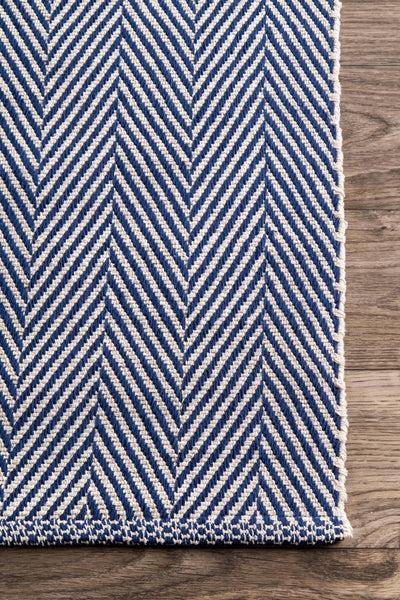 Nuloom Hand Loomed Kimberley Area Rug Navy