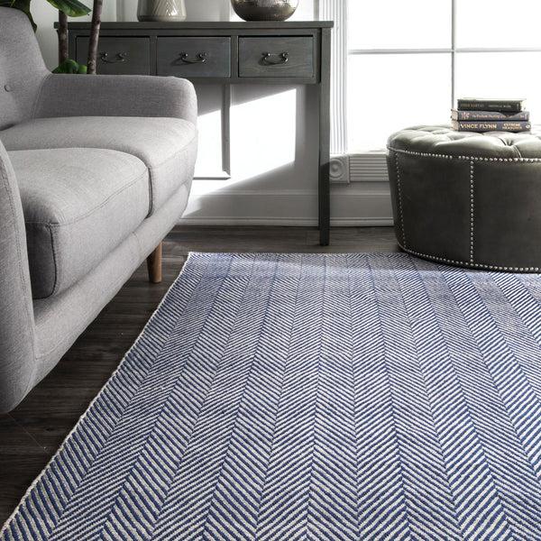 Nuloom Hand Loomed Kimberley Area Rug Navy