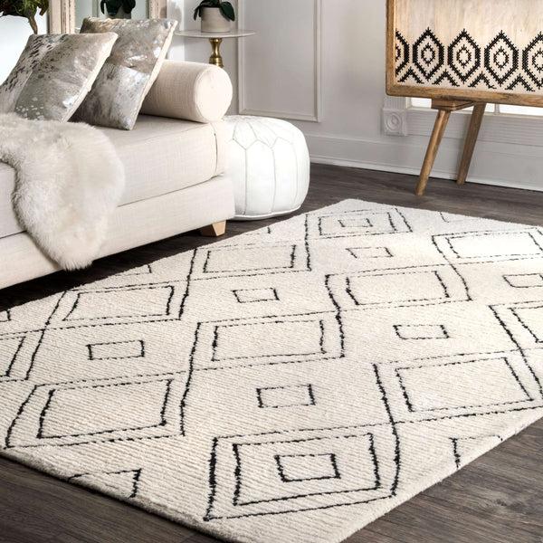 Nuloom Hand Tufted Dawne Natural