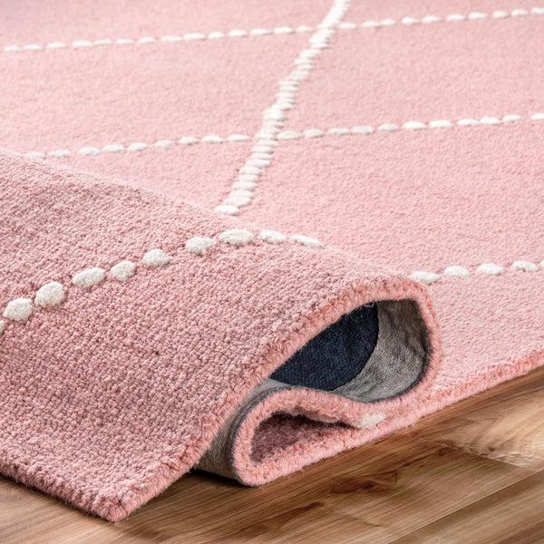 Nuloom Hand Tufted Elvia Area Rug Pink