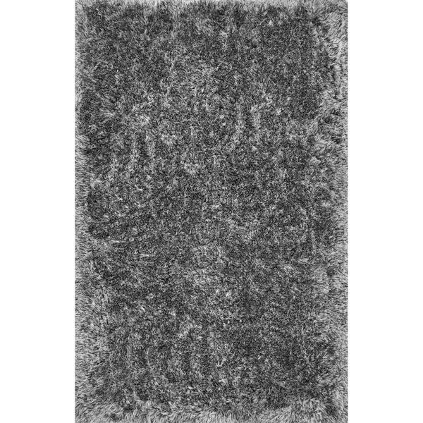 nuloom Hand Tufted Kristan Shag Area Rug Grey