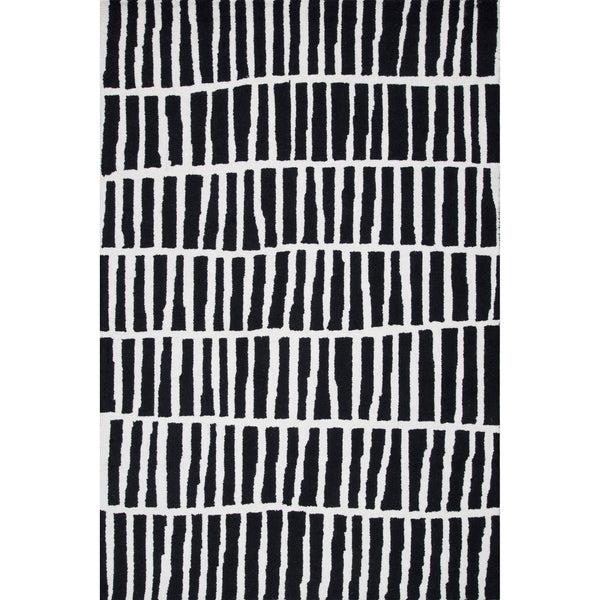 nuloom Hand Tufted Lemuel Area Rug Black