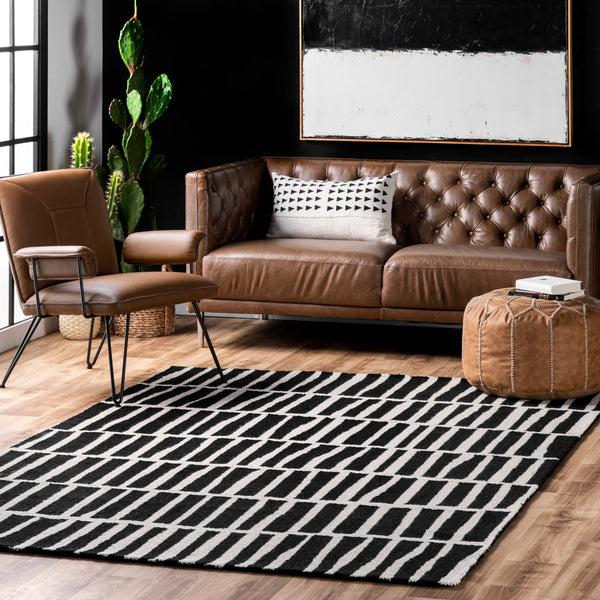 Nuloom Hand Tufted Lemuel Area Rug Black