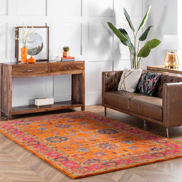 Nuloom Hand Tufted Montesque Orange