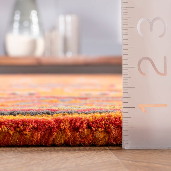 Nuloom Hand Tufted Montesque Orange