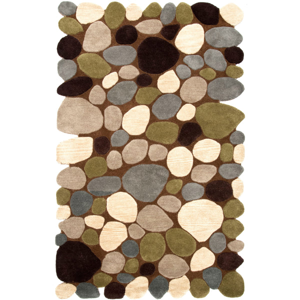 nuloom Hand Tufted Pebbles Area Rug Natural