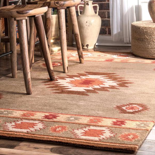 Nuloom Hand Tufted Shyla Area Rug Wine