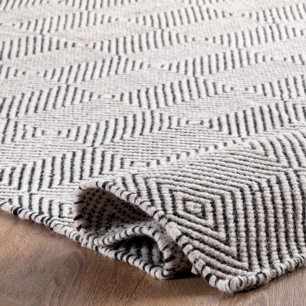 Nuloom Hand Woven Ago Area Rug Ivory