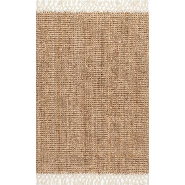 nuloom Hand Woven Raleigh Area Rug Natural