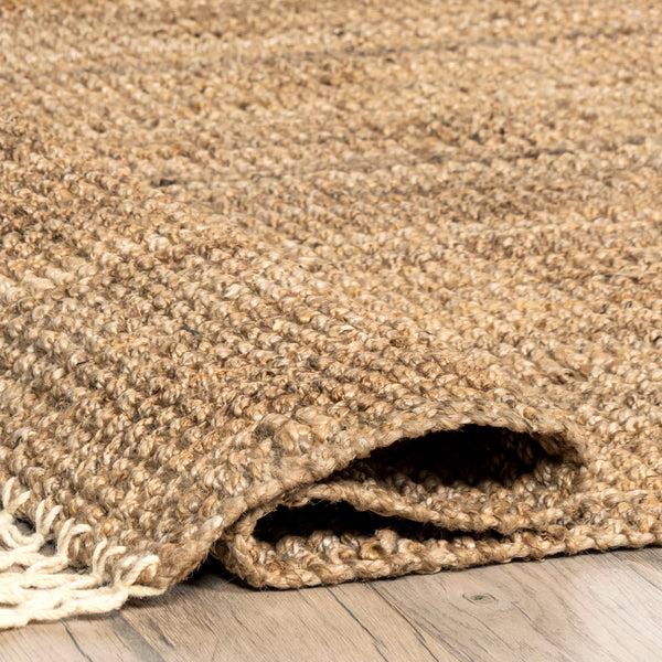 Nuloom Hand Woven Raleigh Area Rug Natural