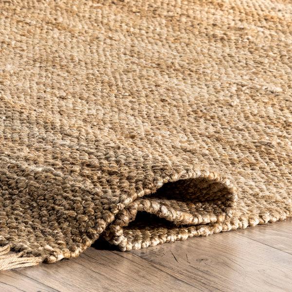 Nuloom Handmade Benavides Tassel Area Rug Tan