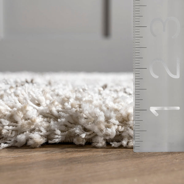 Nuloom Hurley Tribal Shaggy Area Rug Ivory