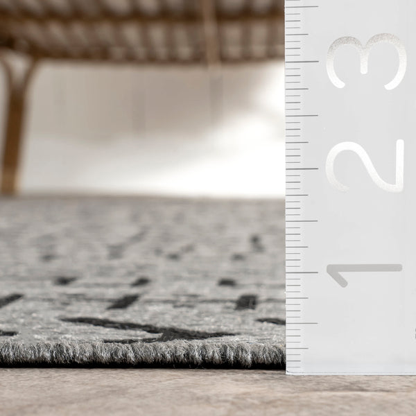 Nuloom Indoor/Outdoor Jamie Area Rug Grey