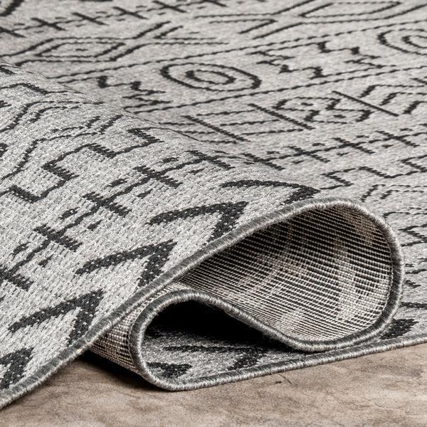 Nuloom Indoor/Outdoor Jamie Area Rug Grey
