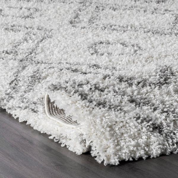 Nuloom Iola Easy Shag Area Rug White
