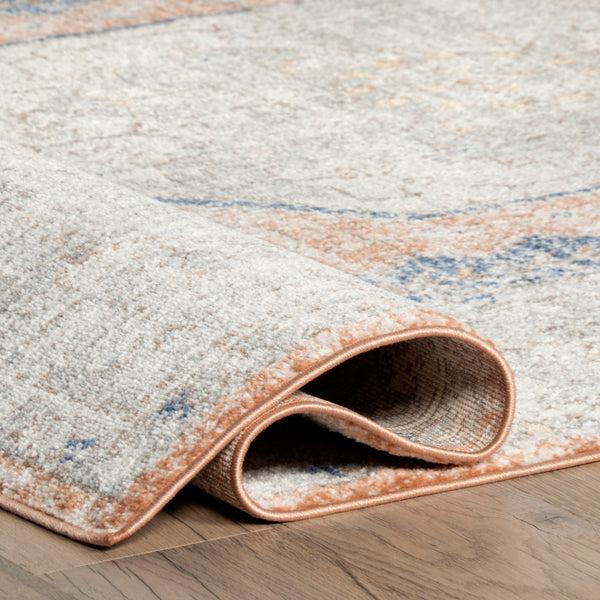 Nuloom Jacquie Vintage Floral Area Rug Peach